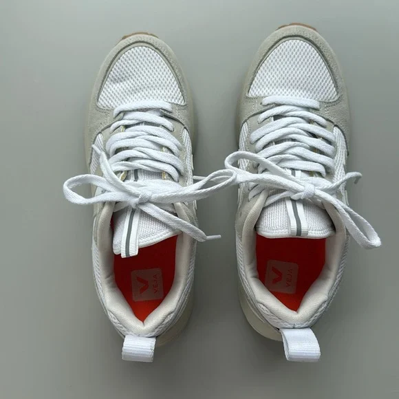 Veja Venturi Alveomesh Sneakers White Pierre Natural EU 39 / US 8.5 - Picture 6 of 14